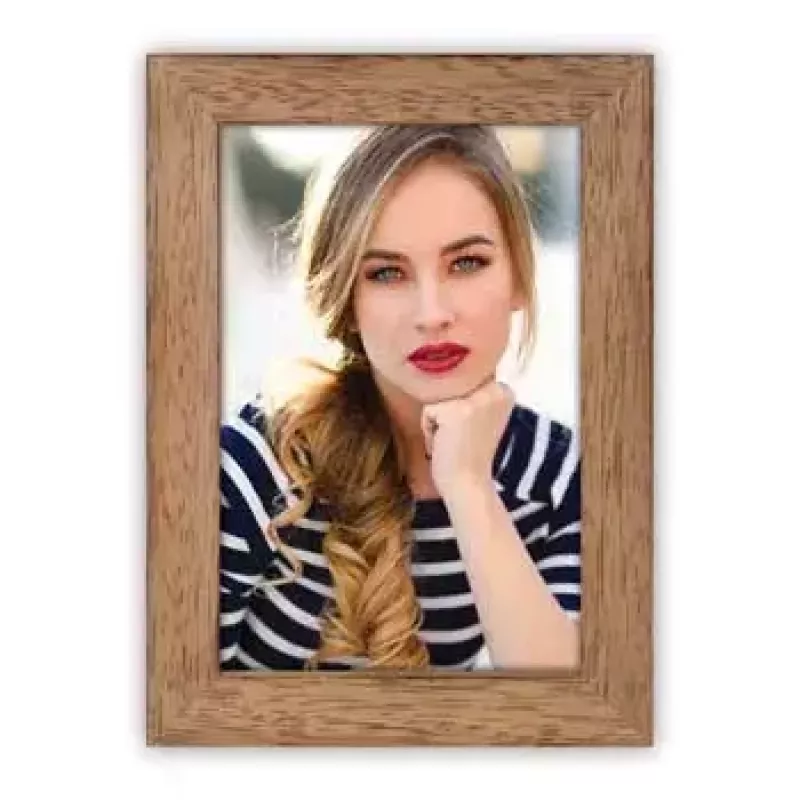 Samostatný rám na obrázky ZEP CORNICE ANZIO hnedý MDF drevo 205x155mm