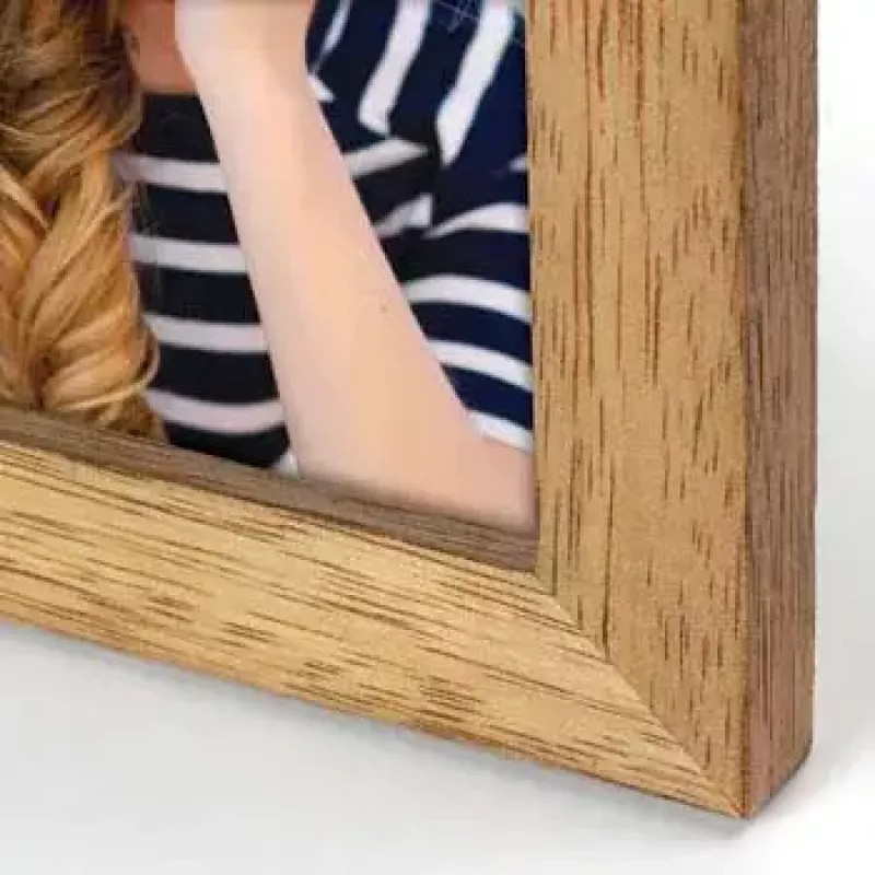 Samostatný rám na obrázky ZEP CORNICE ANZIO hnedý MDF drevo 205x155mm