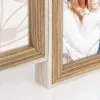 Sada rámov na obrázky ZEP Kriss 4Q drevo hnedá biela 310x340 mm