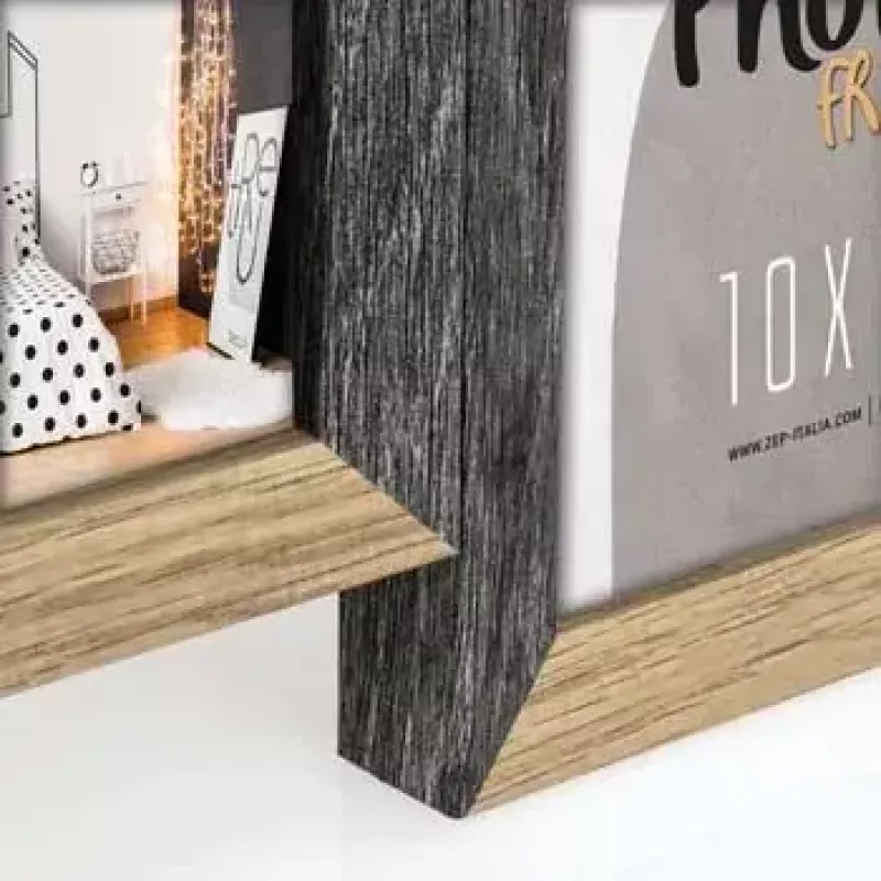 Sada rámov na obrázky ZEP Vercelli čierna hnedá MDF 535x320 mm