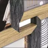 Sada rámov na obrázky ZEP Vercelli čierna hnedá MDF 535x320 mm