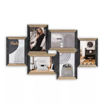 Sada rámov na obrázky ZEP Vercelli čierna hnedá MDF 535x320 mm