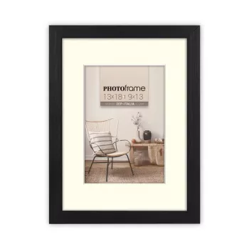 Samostatný rám na obrázky ZEP V4568B čierna drevo 170x220 mm