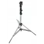 Noha statívu Manfrotto 126CSU — samostatná noha, max. nosnosť 40 kg, max. výška 3,33 m, hmotnosť 8,3 kg, strieborná