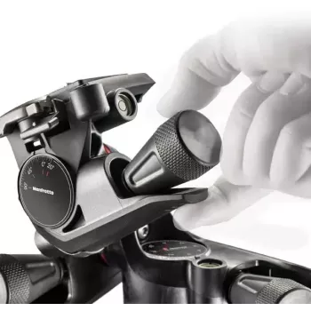Hlava statívu Manfrotto MHXPRO-3WG čierna technopolymér 3/8 palca
