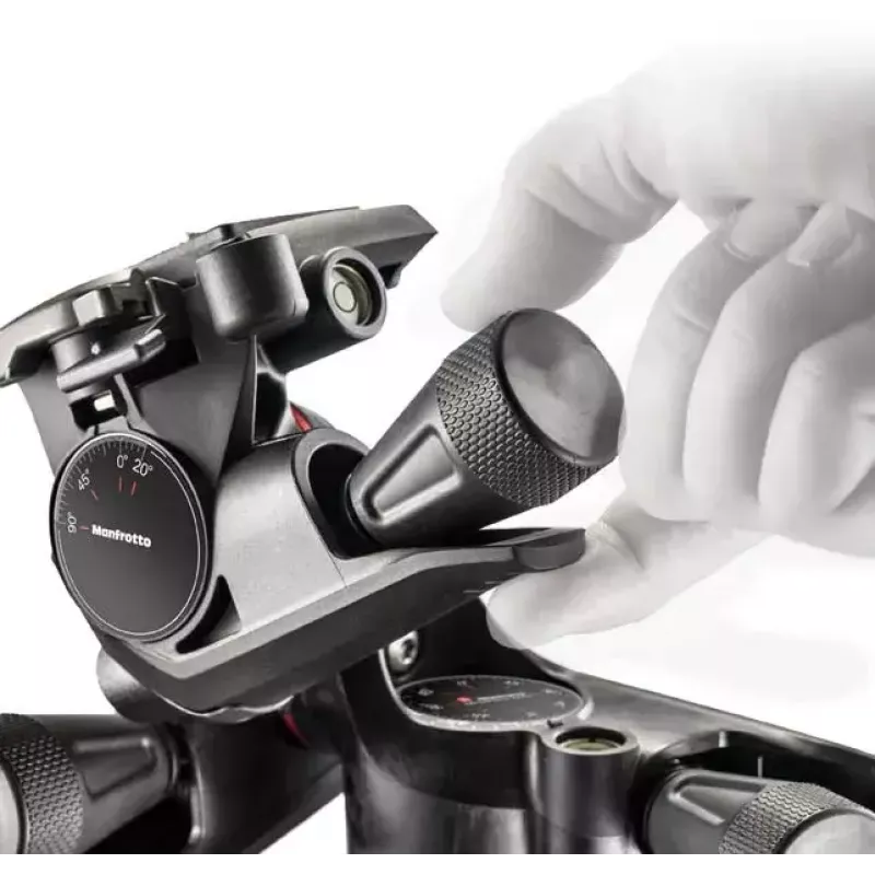Hlava statívu Manfrotto MHXPRO-3WG čierna technopolymér 3/8 palca