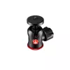 Hlava statívu Manfrotto 492 Centre guľová hlava čierna červená 1/4