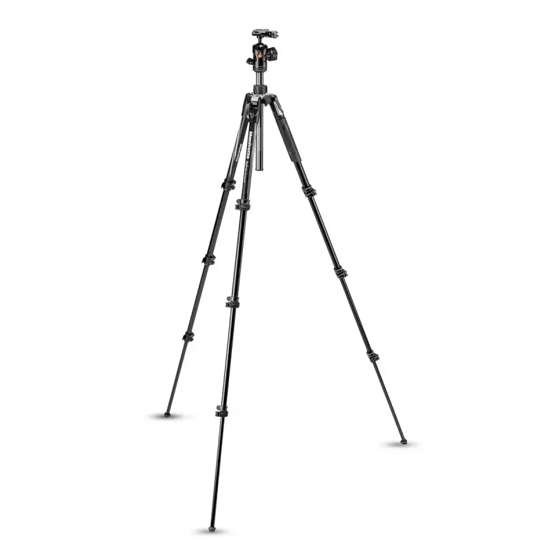 Statív Manfrotto MKBFRLA4BK-BH 3 nohy čierny strieborný