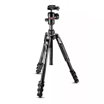 Statív Manfrotto MKBFRLA4BK-BH 3 nohy čierny strieborný