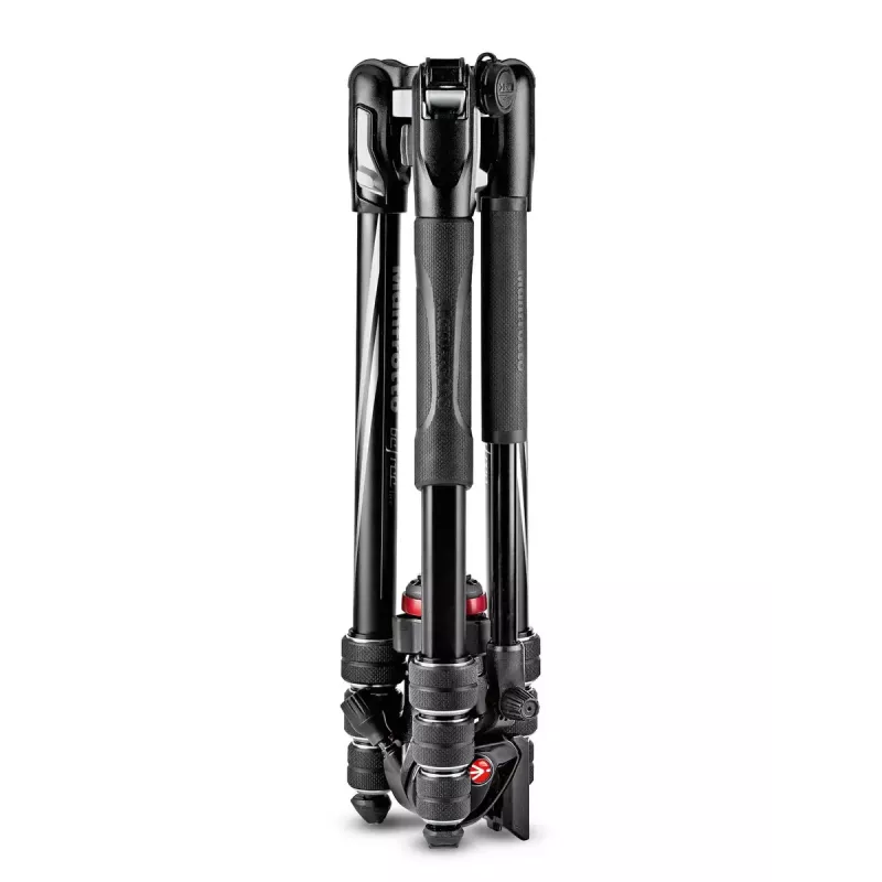 Statív Manfrotto MVKBFRT-LIVE digitálne/filmové kamery 3 nohy čierny červený strieborný