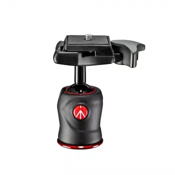 Hlava statívu Manfrotto MH490-BH čierna hliník 1/4 inch guľová výška 90 mm hmotnosť 190 g