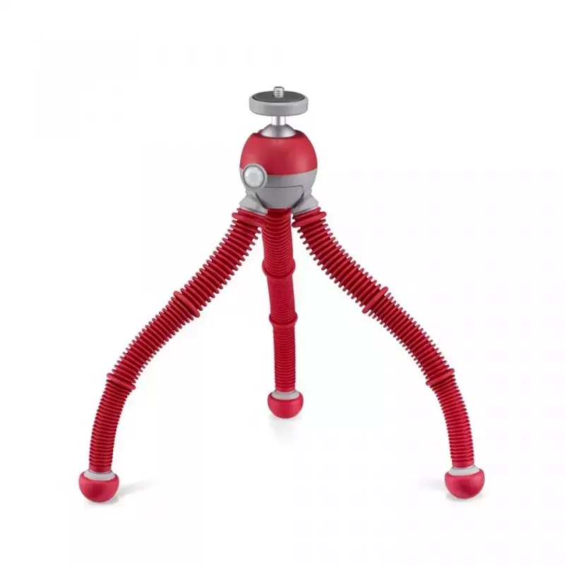 Statív Joby PodZilla červený 3 nohy nosnosť 1 kg výška 25 cm