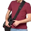 Taška messenger Manfrotto MB MA3-M-M čierna univerzálny ramenný popruh