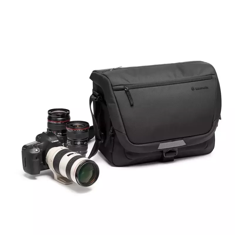 Taška messenger Manfrotto MB MA3-M-M čierna univerzálny ramenný popruh