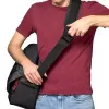 Taška messenger Manfrotto MB MA3-M-M čierna univerzálny ramenný popruh