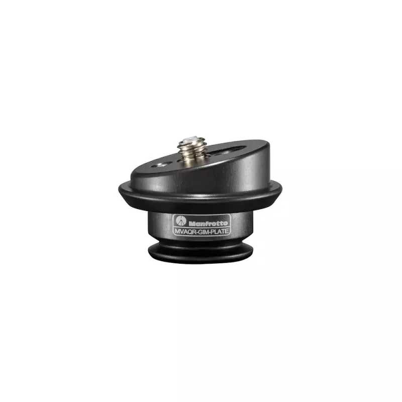 Montážna doska Manfrotto MVAQR-GIM-PLATE hliník čierna 50 mm x 35 mm