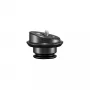 Montážna doska Manfrotto MVAQR-GIM-PLATE hliník čierna 50 mm x 35 mm