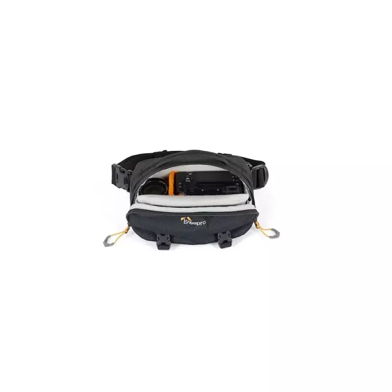 Taška sling Lowepro Trekker Lite HP 100 čierna ramenný popruh
