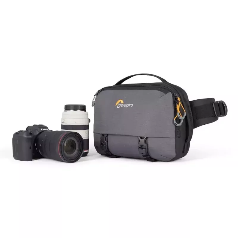 Taška sling Lowepro LP37468-PWW sivá ramenný popruh 1 vonkajšie vrecko