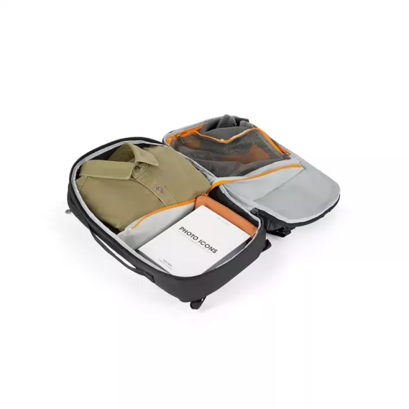 Cestovný batoh Lowepro LP37469-PWW sivý polyester výška 450 mm