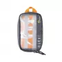 Taška Lowepro GearUp Pouch Mini nylon polyester ripstop sivá oranžová