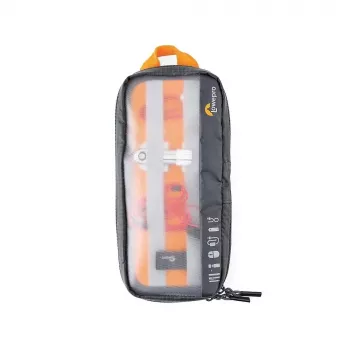 Taška Lowepro Pouch Medium GearUp GL LP37139-GRL nylon ripstop polyester oranžová sivá 280x45x140 mm
