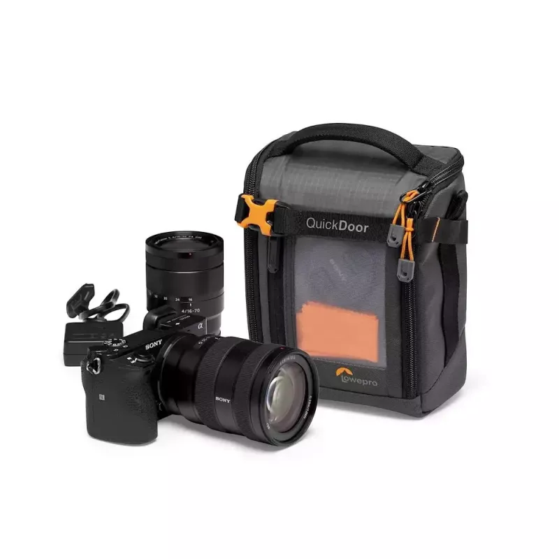 Kompaktné puzdro Lowepro GearUp Creator Box M II čierna sivá