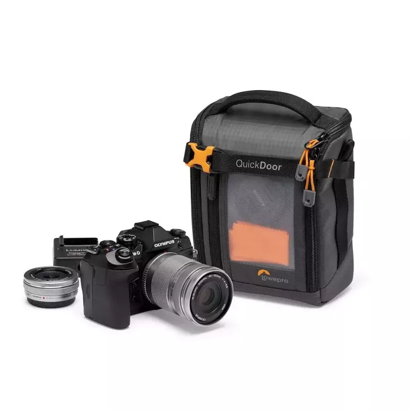 Kompaktné puzdro Lowepro GearUp Creator Box M II čierna sivá