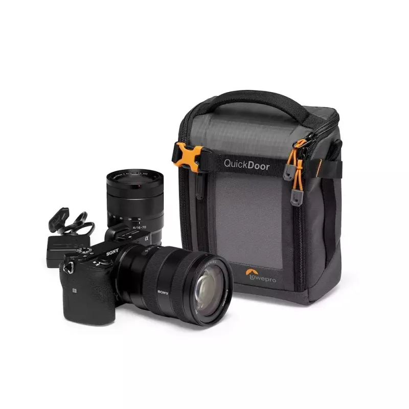 Kompaktné puzdro Lowepro GearUp Creator Box M II čierna sivá