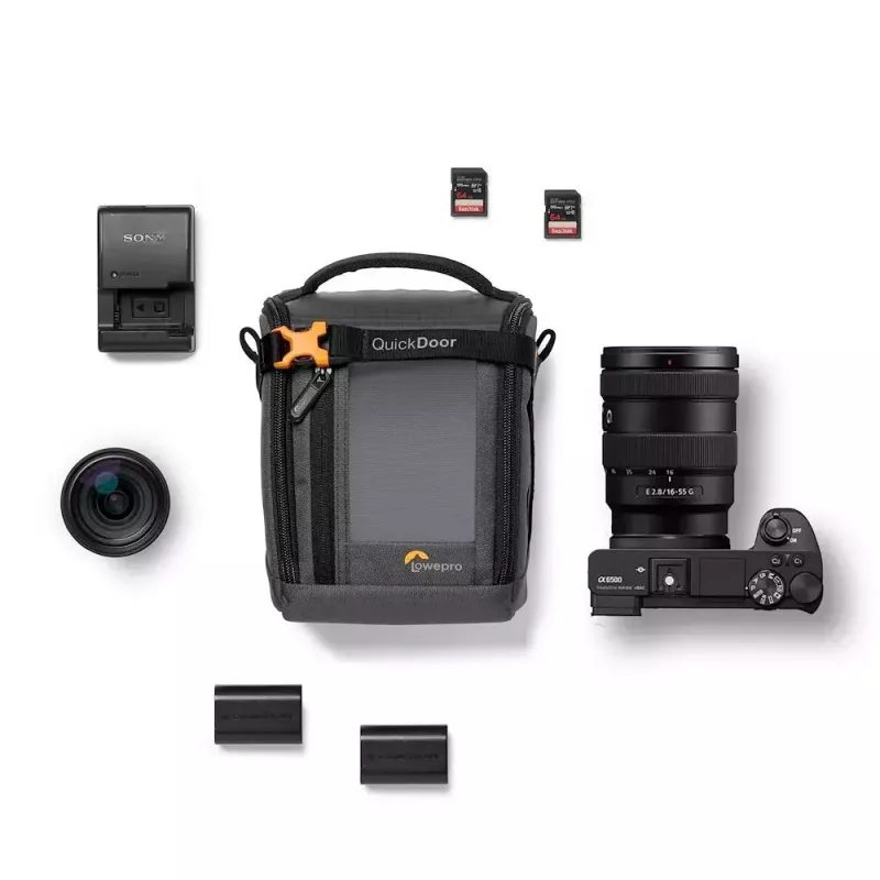 Kompaktné puzdro Lowepro GearUp Creator Box M II čierna sivá