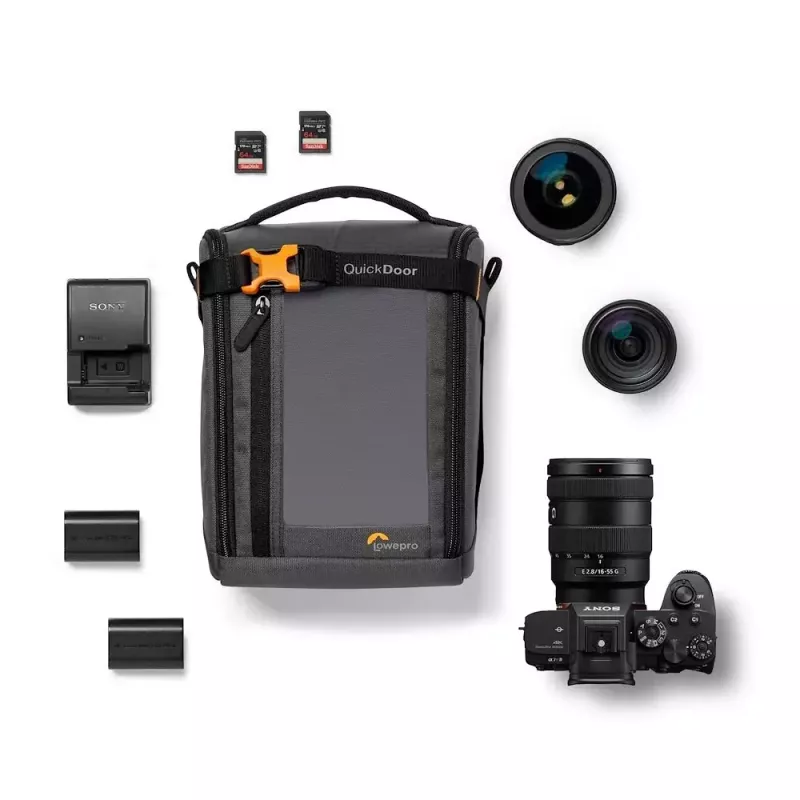 Lowepro GearUp Creator Box L II puzdro na fotoaparát, sivé