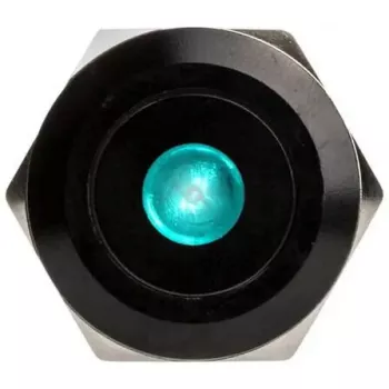 DimasTech vandalizmus vypínač/tlačidlo 22mm Blackline Dot RGB PD219