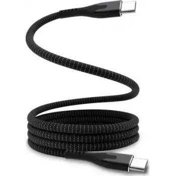 USB-C na USB-C magnetický kábel STATIK MagStack Pro 2 m čierny