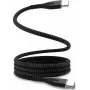 USB-C na USB-C magnetický kábel STATIK MagStack Pro 2 m čierny