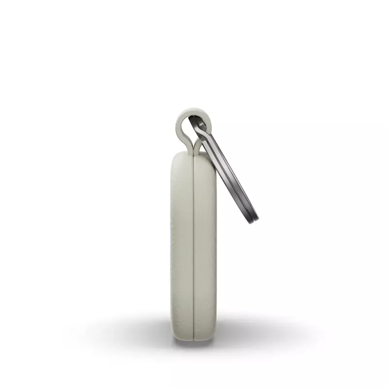 Prívesok na kľúče Satechi ST-LKCFW — biela, 34×34×9 mm, 1 ks