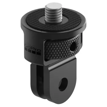 Držiak kamery GoPro ¼-20 adaptér montážneho prsta — univerzálny 24×24×37 mm, čierny