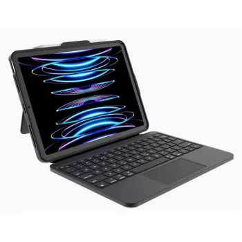 Klávesnicové puzdro DEQSTER Prime pre 11-palcový iPad Air — ochranné puzdro s integrovanou klávesnicou