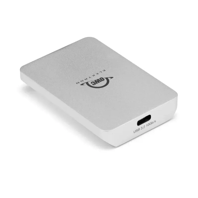 SSD puzdro OWC Envoy Pro Elektron Silver M.2, USB-C, 10 Gbit/s, 1 TB (nainštalované)