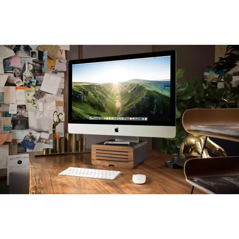 Stojan na stôl Twelve South HiRise Pro čierny Wood Freestanding