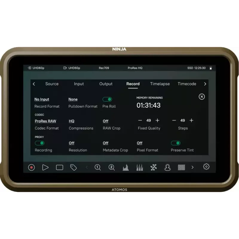 Monitor Atomos Ninja ULTRA 13,2 cm 1920 x 1080 dotykový displej