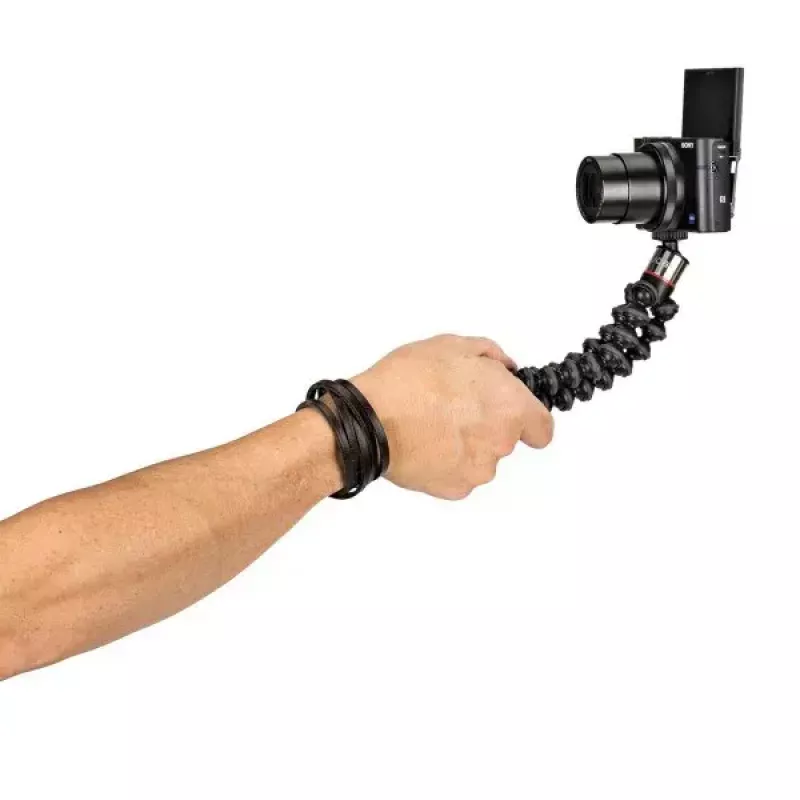 Statív JOBY GorillaPod 500 pre akčné kamery, 3 nohy, max. nosnosť 0,5 kg, čierna/sivá