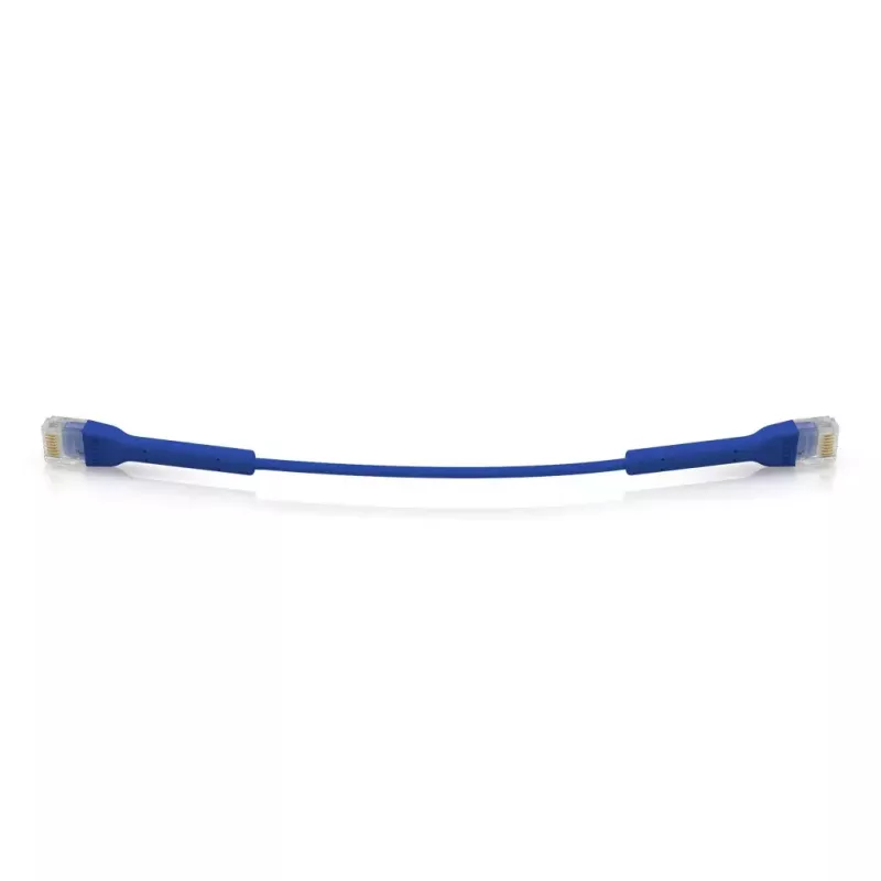 Sieťový patch kábel UBIQUITI UC-Patch-RJ45-BL RJ-45 Cat6 0,22 m modrý