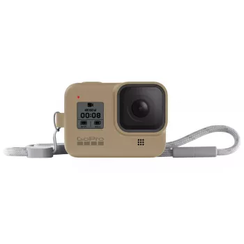 Puzdro na kameru GoPro HERO8 Black puzdro + popruh piesková