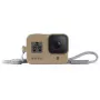 Puzdro na kameru GoPro HERO8 Black puzdro + popruh piesková