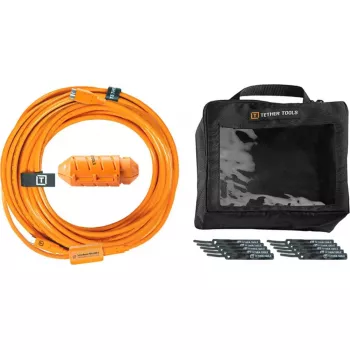 USB-C na Micro-B kábel tether tools CUC31B-ORG 9,40 m oranžová