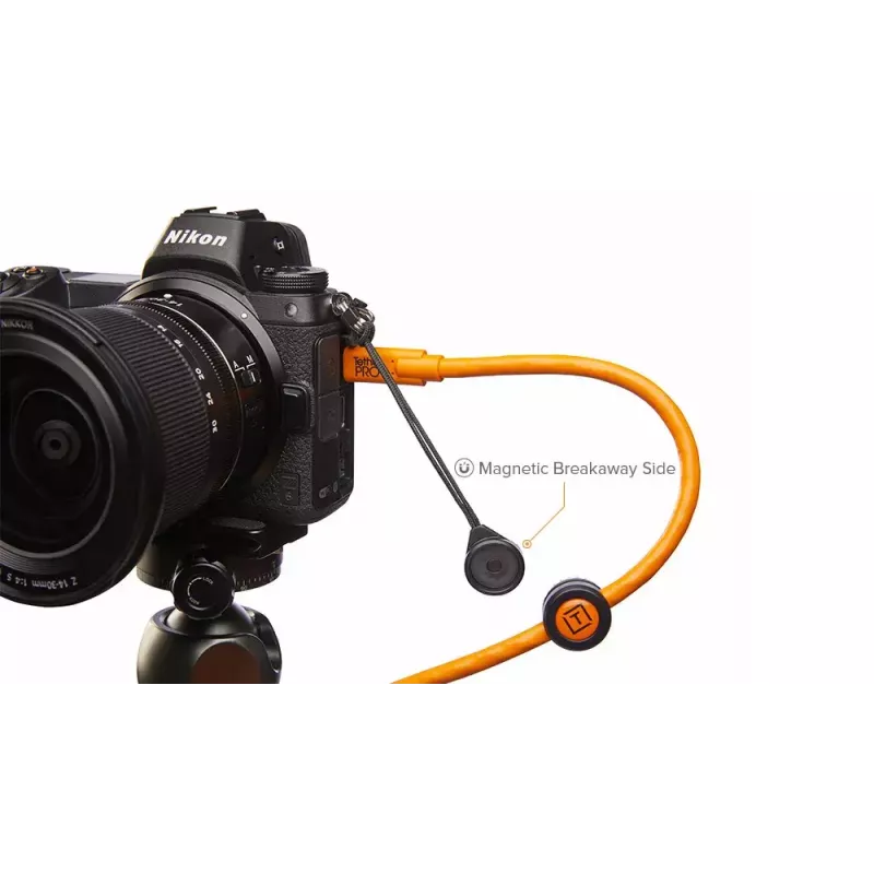 Držiak kábla Tether Tools TetherGuard TG020 univerzálny čierny oranžový 2 ks