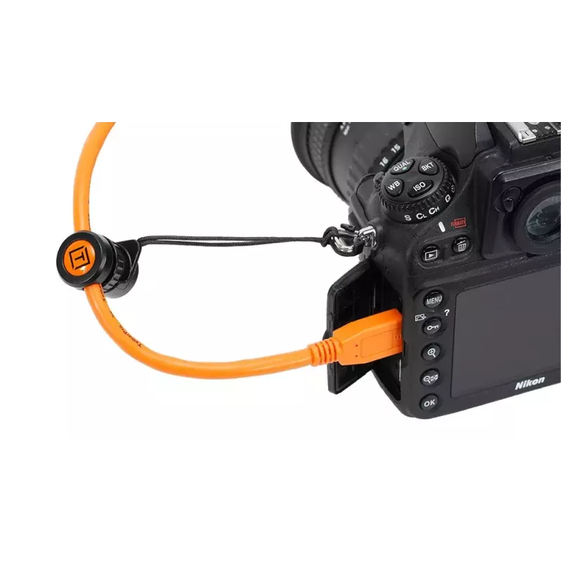 Držiak kábla Tether Tools TetherGuard TG020 univerzálny čierny oranžový 2 ks