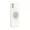 Grip PopSockets PlantCore od Popsockets — univerzálny grip na telefón, sivá priesvitná, 38,8 × 7,7 mm