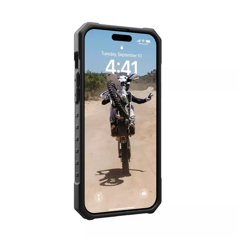 Kryt Urban Armor Gear 114311114343 iPhone 15 Plus 17 cm čierny transparentný