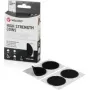 Suchý zips Velcro 6-bodový háčik a 6-bodová slučka, priemer 45 mm, čierny